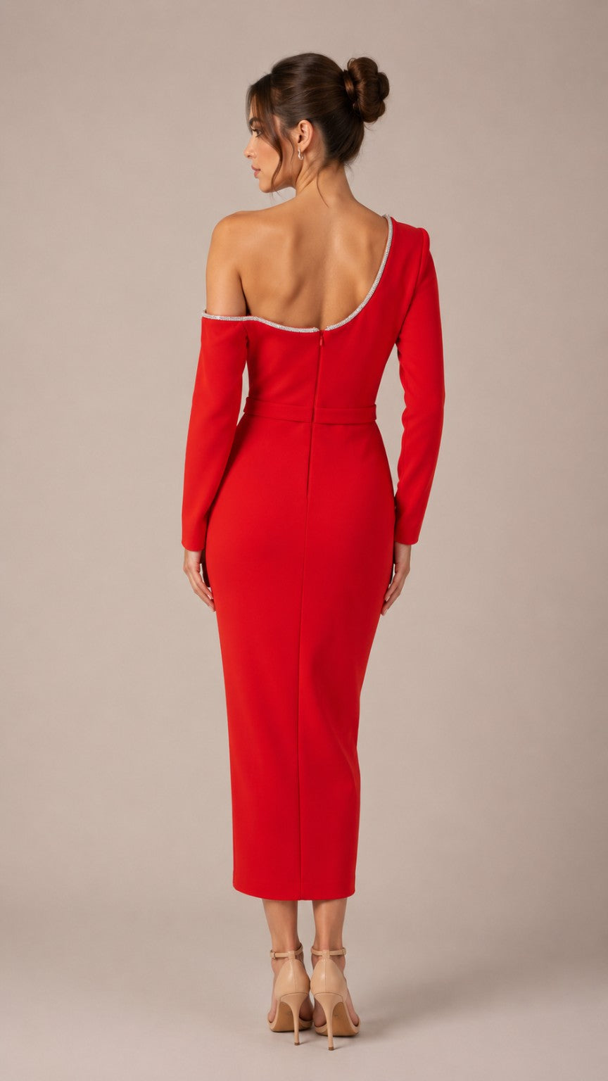 Scarlet Midi Dress