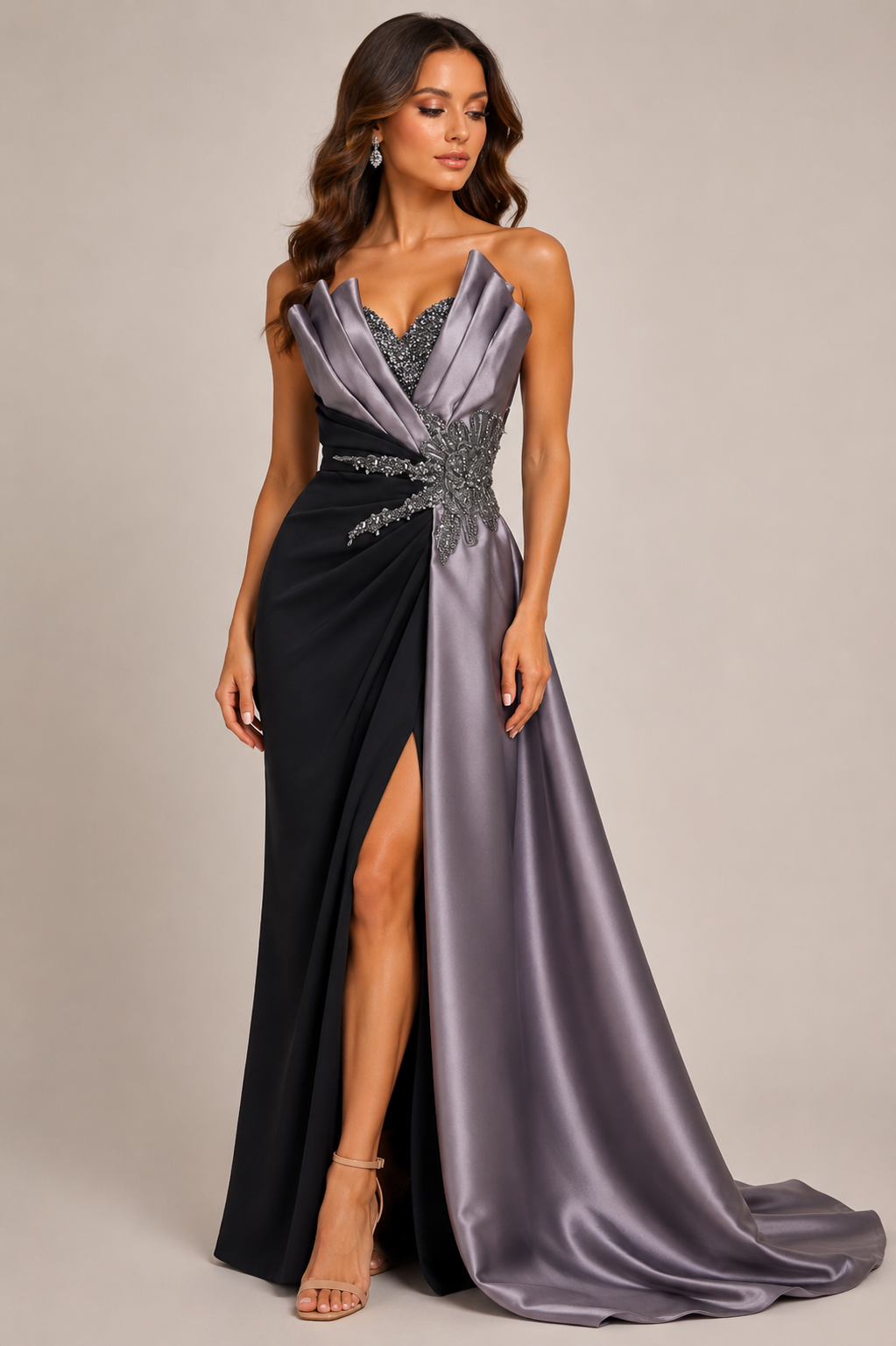 Noir Satin